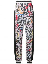 No Ka  x27  Oi leopard print joggers at Farfetch